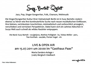 Suzy Konzerthinweis
